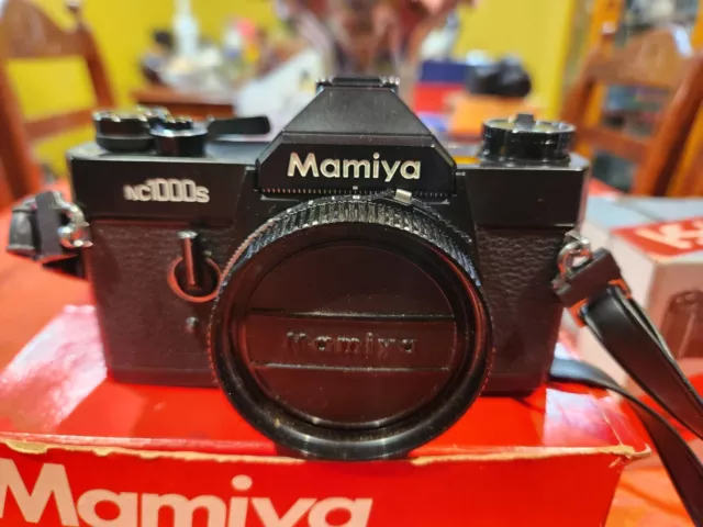 Mamiya NC1000S Body Housing SLR Analog Reflex Camera Black