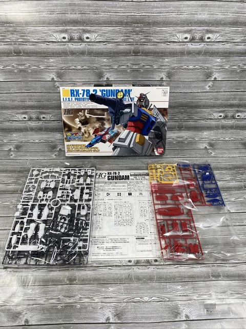 BANDAI HGUC RX-78-2 Gundam gross injection Ver Gunpla Expo limited New ...