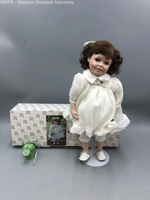 Heritage Signature Collection Chrissy In The Garden Porcelain Doll
