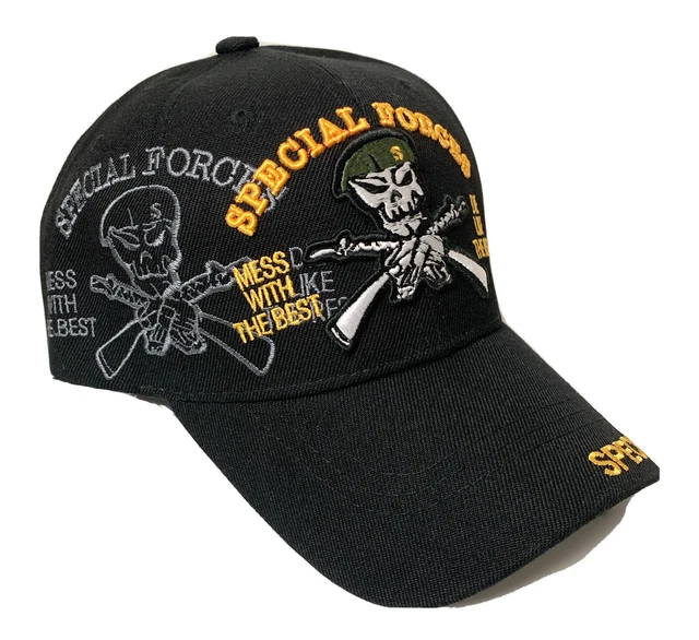 US ARMY GREEN Berets Special Forces Mess With The Best Die Like The