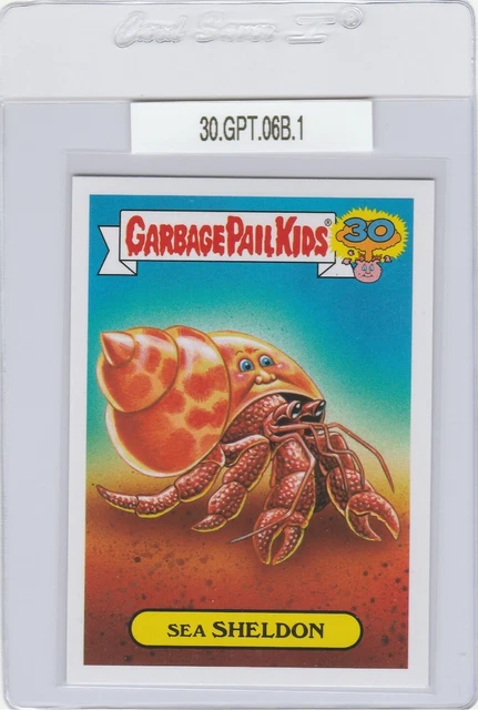 Garbage Pail Kids Sea Sheldon 6b GPK Topps 2015 30th Anniversary Series