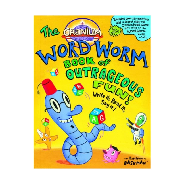 CRANIUM BOARDGAME WORD Worm Book of Outrageous Fun! SW 14.99 PicClick