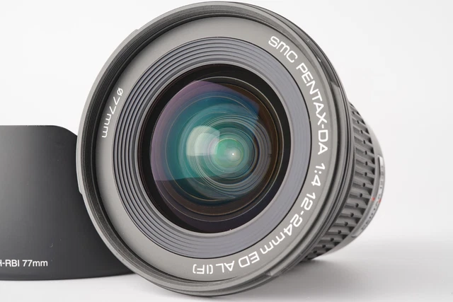 Near Mint Smc Pentax-da 12-24mm F/4 Ed Al Objectif Grand Angle pour PENTAX De