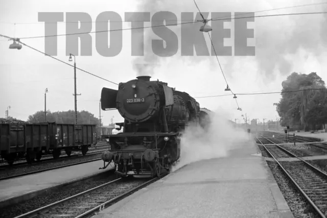 35mm Negative DB West Germany Railways Steam Loco 23 038 c1972 Deutsche