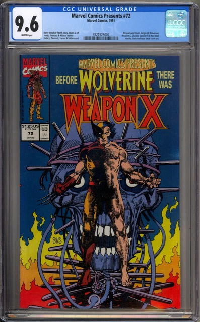 Marvel Comics Presents 72 CGC Graded 9.6 NM+ Marvel Comics 1991