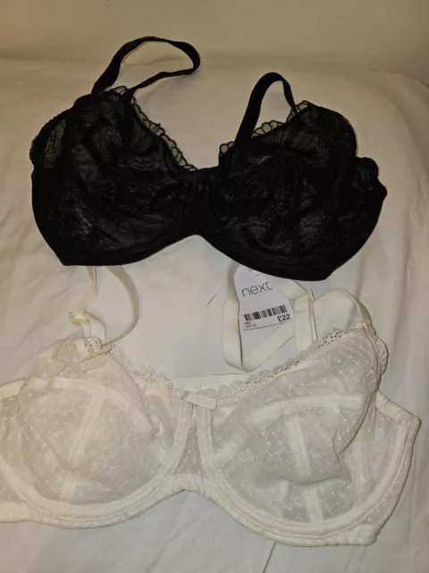 BERLEI WHITE FULL CUP TOTAL SUPPORT BRA LACE FRONT FASTENING COMFY 34D 36E  BNWT