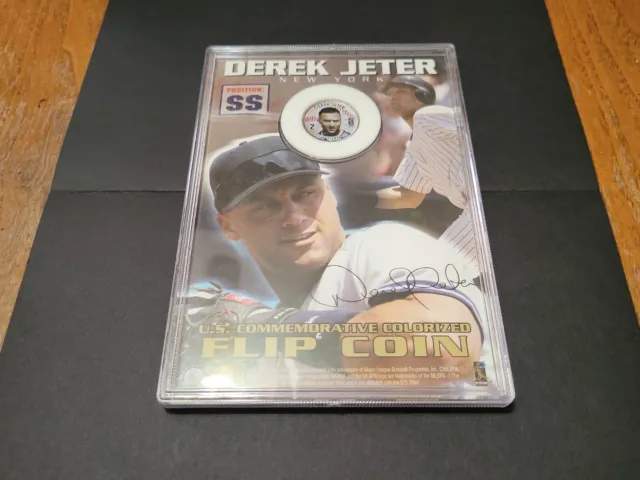 Derek Jeter & Alex Rodriguez Commemorative Flip Coin New York Yankees Baseball