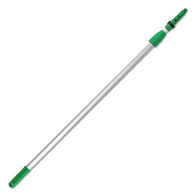 Unger Opti-Loc Extension Pole, 13 Ft, Two Sections, Green/silver EZ400 UNGER