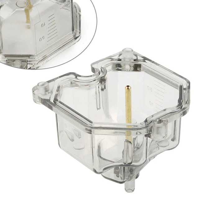 thumbnail image 2 of Plastic Clear Carburetor Float Bowl Chamber For PZ 26/27/30/32mm Carburetors 2 of 4
