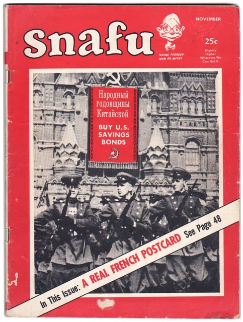 Atlas SNAFU #1 (Nov 1955)  STAN LEE Joe Maneely RUSS HEATH John Severin