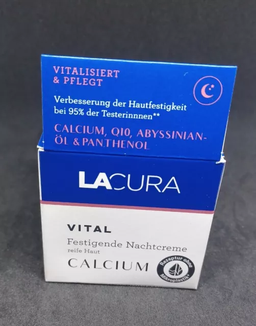 LACURA Vital Nachtcreme (Calcium; reife Haut)