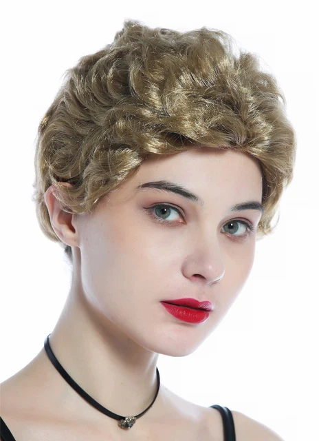 Parrucca Anni 80 Grigio-Bianca WIG ME UP - Costume Carnevale Punk Popstar Per Uomo E Donna