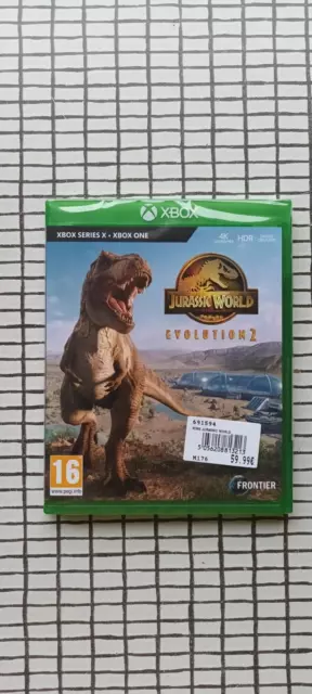 Jurassic World Evolution 2 / XBOX ONE , SERIES X - NEUF sous blister