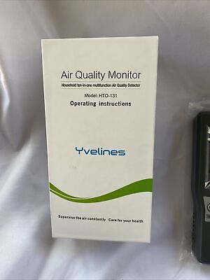 MONITOR di qualità dell'aria qualità dell'aria yvelines Tester per CO2 formaldeide (HCHO) capace 3