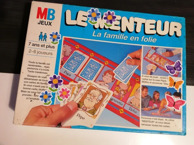 Règles Du Jeu Le Menteur La Famille En Folie LE MENTEUR LA famille en folie. JeuxMB. 1980 COMPLET. 7 ans et plus