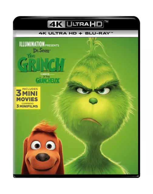 Illumination Presents: Dr. Seuss' The Grinch [4K Ultra HD + Blu-ray ] (Biling...