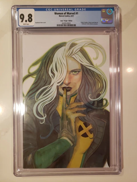 Women Of Marvel 1 Hans Virgin variant CGC 9.8 Marvel Comics 2021 Rogue Cover