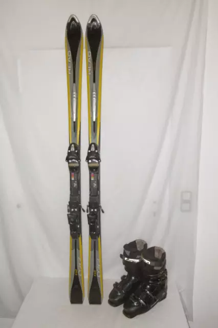 Head Ski " Cyber X60 " Top Allround Carver 170 Cm + Skischuhe Gr: 43 Im Set
