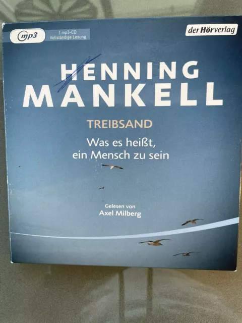 Hörbuch Treibsand Was es heißt, ein Mensch zu sein von Henning Mankell MP3