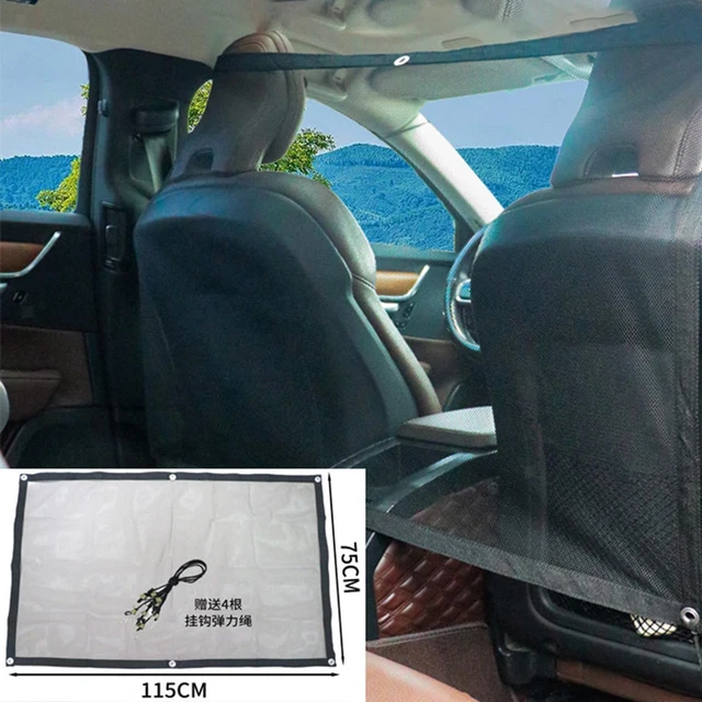 DOG CAR NET Barrier with Ropes Fencing Separator for Driving Suvs Cars ...