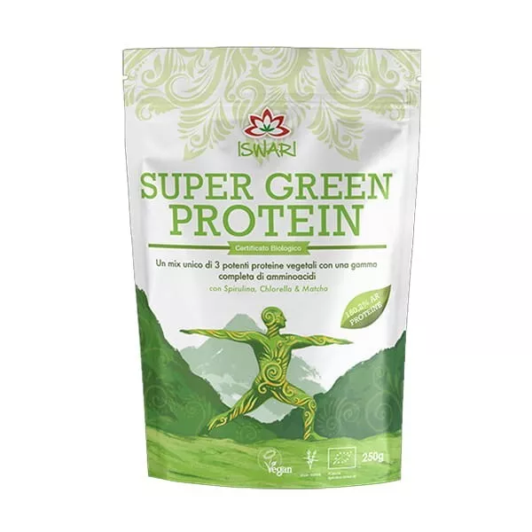 Super Green Protein – 250 g | Iswari