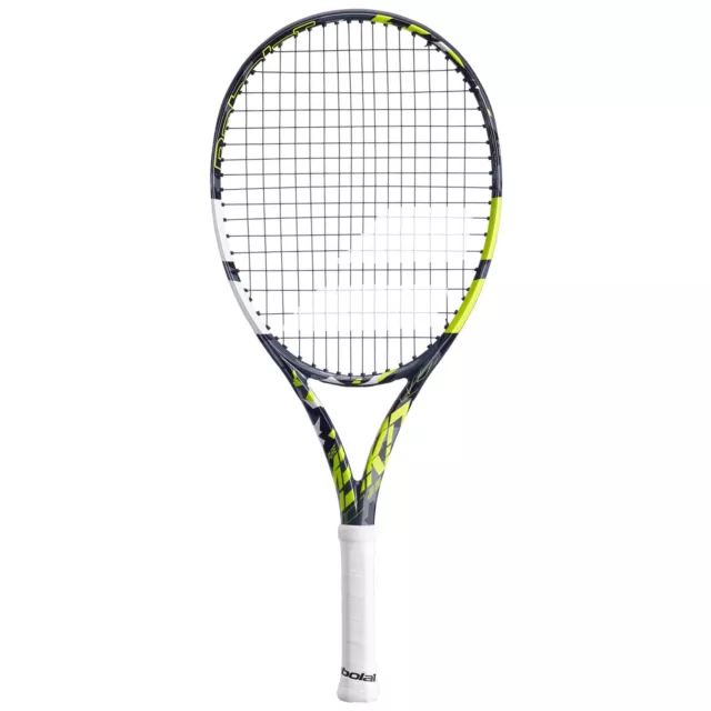 Babolat Junior Tennis Racket Pure Aero 25 9-10 Yrs Kids Racquet - Strung