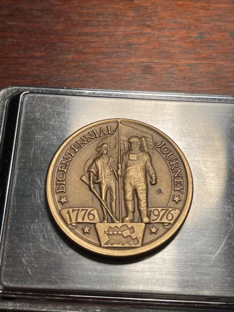 1776-1976 American Freedom Train Bicentennial Journey Coin Medal (MT.#0361)