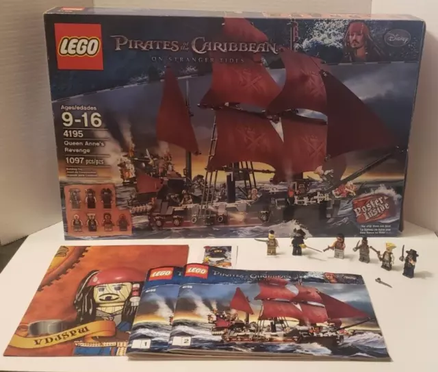 LEGO PIRATES OF The Caribbean Queen Anne s Revenge 4195 98