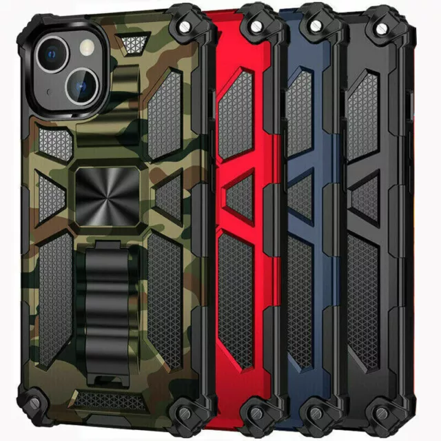 Heavy Duty Shockproof Rugged Case For iPhone 14 13 12 11 Pro Max XR 8 7 Plus SE