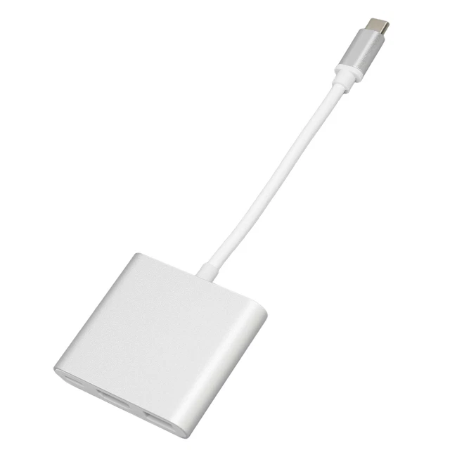 Type C To HD Multimedia Interface USB PD Adapter 3 In 1 High Speed HD Wide C