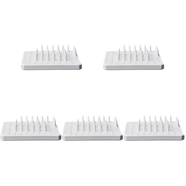 300 Pcs Kiln Mat Aluminum Oxide Supporting Nails Pottery Moveable