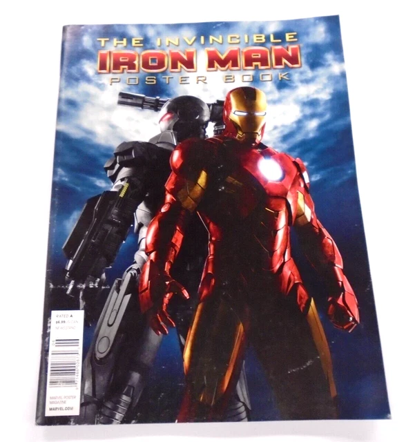 INVINCIBLE IRON MAN POSTER BOOK SC 2010 Marvel Comics