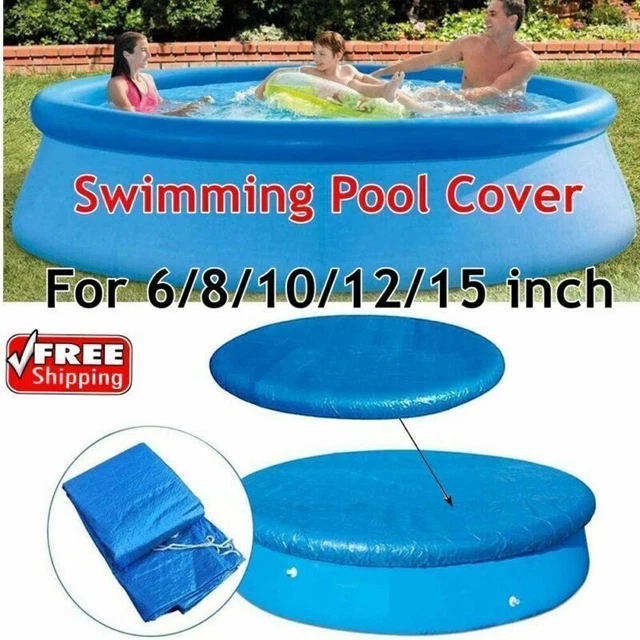 SWIMMING POOL COVER Round for Intex Bestway Family Garden Paddling