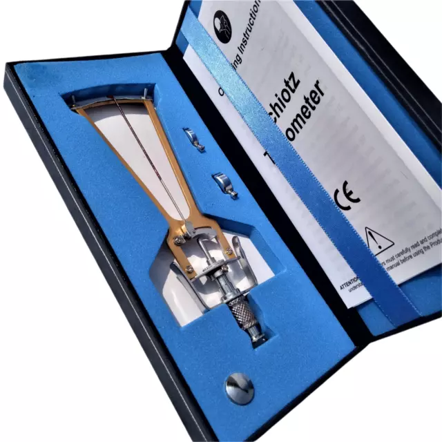 New Unique Schiotz Tonometer Precision Eye Measuring Intra-Ocular Pressure