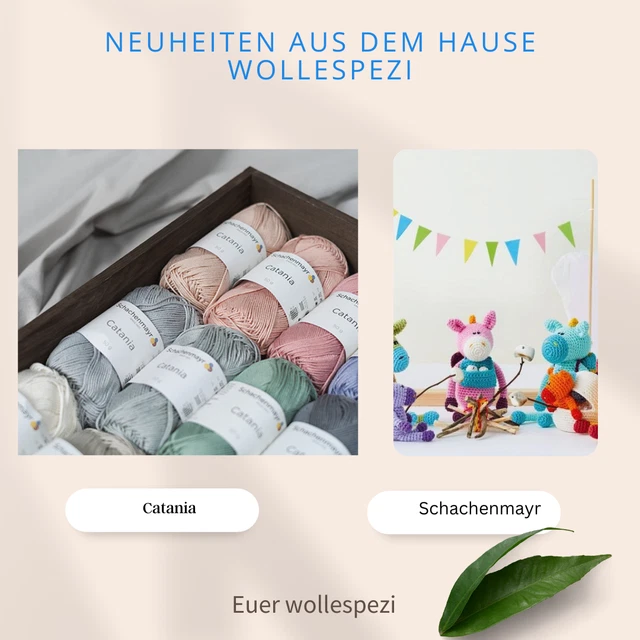 Schachenmayr  Catania 100 % Baumwolle 50 g  stricken häkeln   große Farbauswahl