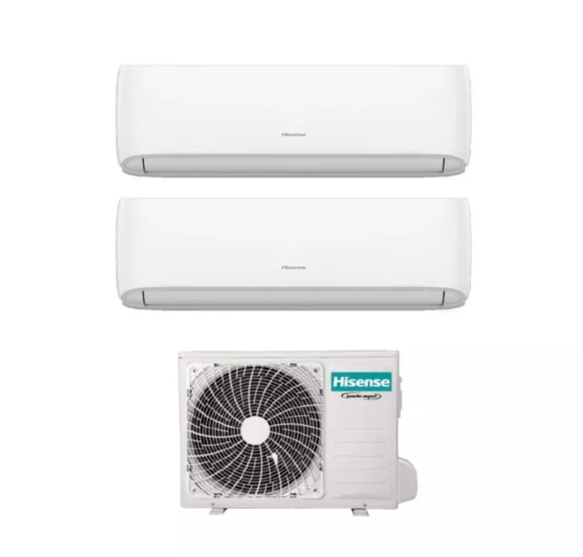 Climatizzatore Condizionatore Hisense Dual Split  Hi-Comfort 9+9 2Amw35u4rgc