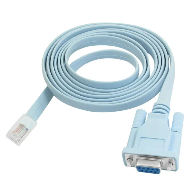 Rs232 DB9 Connecteur à RJ45 Cat5 Ethernet câble pour routeur s réseau