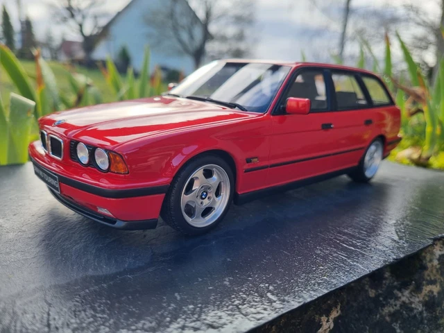 Otto Mobile 1994 BMW M5 E34 Touring Mugello Red 1/18 Model