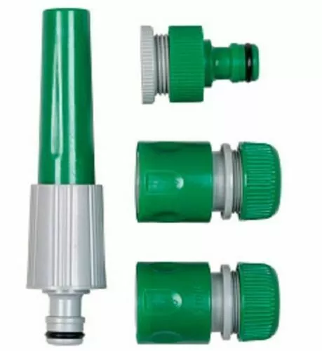 New Garden Pvc Hose Pipe Reel Reinforced Outdoor Hosepipe Green 15M 30M 50M 3