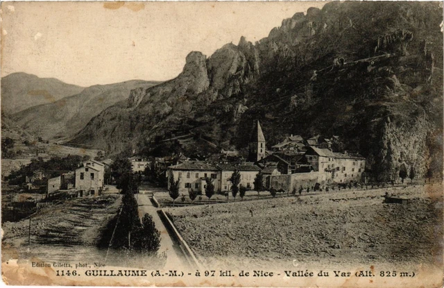 CPA GUILLAUMES - Guillaume - Vallée du Var - Vue (639511)