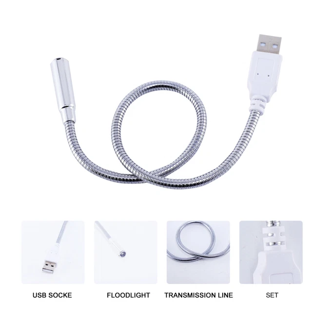 4 PIECES FLEXIBLE Keyboard Light for Computer Lights Laptop £10.48