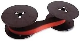 Package of Three Sharp EL-2630PIII Calculator Ribbon, Black and Red, Compatible