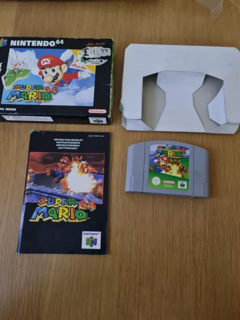 Super Mario 64 - Nintendo N64 - Complete - PAL