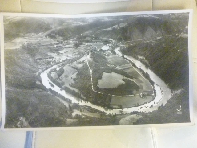 Photo Aérienne LAPIE 1955 - Aude, Sallèles-d'Aude, Canal Robine - 45x27,5 Cm