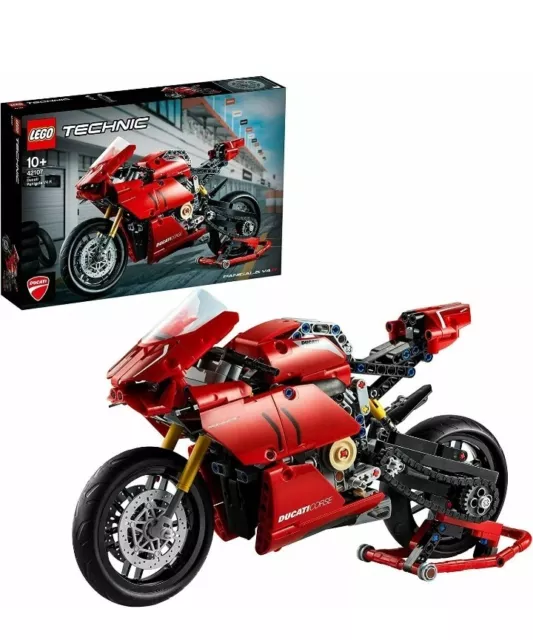 Lego 42107 Technic Ducati Panigale V4 R Motorcycle Collectible