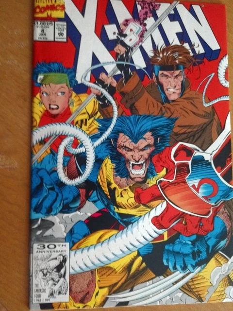 Marvel Comics X-Men Vol. 1 #4 January 1992 1st Appearance of Omega Red