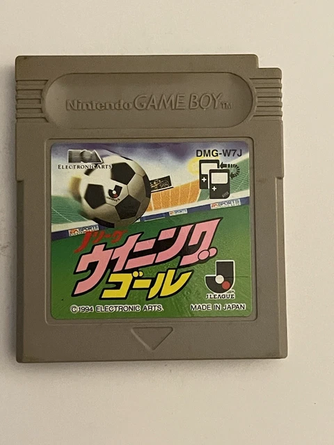Genuine J League Winning Goal Nintendo Gameboy DMG-W7J M Japanese🇬🇧Seller