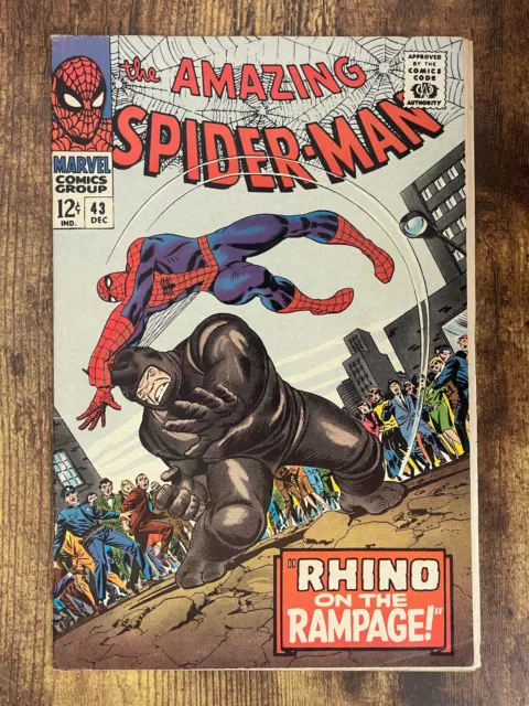 Amazing Spider-Man #43 - GORGEOUS - 1st Full App Mary Jane - Marvel Comics 1966