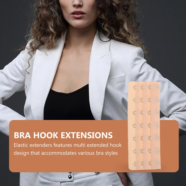 4 PCS SEVEN Hook Bra Extender Extenders Longline Corset Shapewear Women