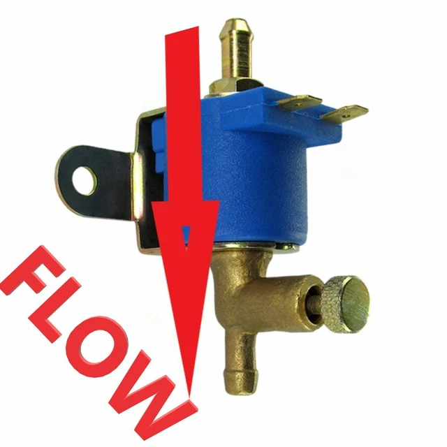 PETROL DIESEL FUEL solenoid shut off lock off valve 12V 11W LIQUID
